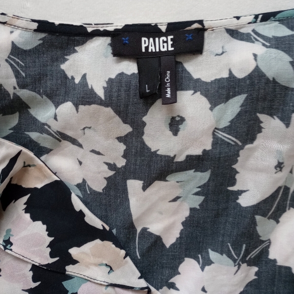 PAIGE▪️Lila Floral Long Sleeve Blouse - Picture 6 of 7